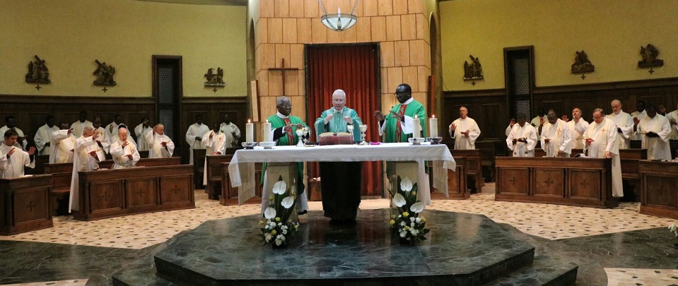 On the occasion of the twenty-fifth Anniversary of his Episcopal Ordination, Mgr. Michael L. Fitzgerald celebrated a Mass of Thanksgiving