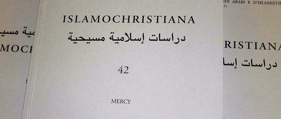 Islamochristiana 42 is now available on the theme: Mercy.