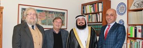 Il Direttore della Muslim World League Italia, Dr. Abdulaziz A. Sarhan ha visitato il PISAI il 6 novembre 2017.