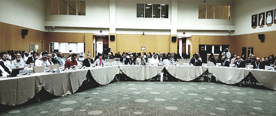 Adnane Mokrani speaking at Doha, Qatar