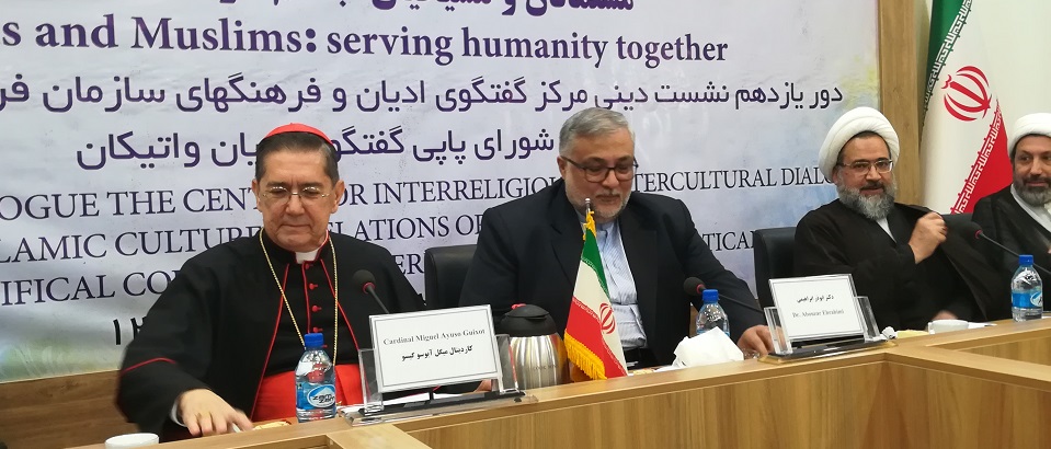 Diego Sarrió Cucarella participated as a speaker in the XI Colloquium on the theme “Muslims and Christians: Serving Humanity Together”, in Iran