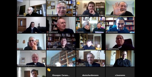 A digital meeting of the Rectors and Presidents of CRUIPRO (Conference of Rectors of Roman Universities and Pontifical Institutions) was held on Monday 30 March 2020.