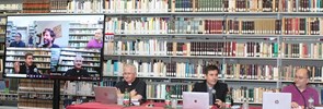 Wednesday 16 September 2020 Fr. John P. Mallare, a student at PISAI, defended his doctoral thesis in the Maurice Borrmans Library.