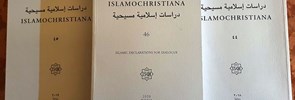 Islamochristiana 46 (2020), a rich number dedicated to the “Islamic Declarations por Dialogue”, is now available