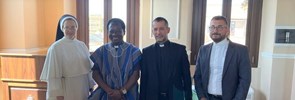 PISAI warmly congratulates Mak Caesar Abagna for obtaining his doctorate at the Pontifical University of Saint Thomas Aquinas (Angelicum)