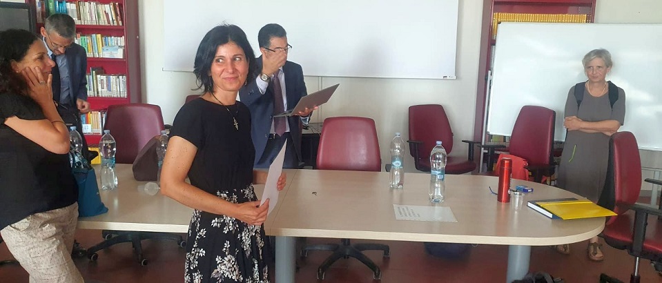 Congratulations to the new Doctor Paola Pizzi