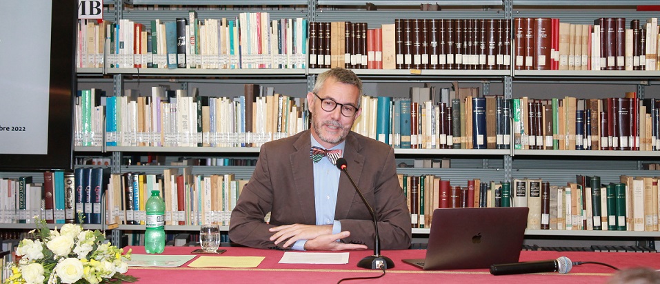 The solemn inauguration of the Academic Year 2022-2023 took place on the morning of Friday, 14 October 2022, at the Maurice Borrmans Library