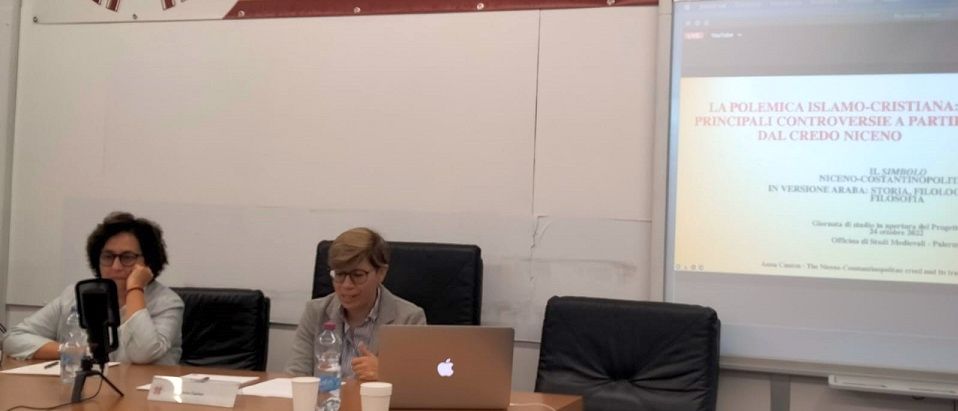 On 24 October 2022 Anna Canton e Bishara Ebeid participated in a study day held in Palermo at the Officina di Studi Medievali