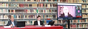 Thursday 1 December 2022, the Maurice Borrmans Library of the PISAI hosted the presentation of the book L’ospitalità divina e la fraternità umana. L’altro nel dialogo islamo-cristiano