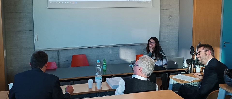 On Thursday 2nd February 2023, Eleonora Pede, former student of PISAI, successfully defended her thesis at the Università della Svizzera italiana (USI), Lugano