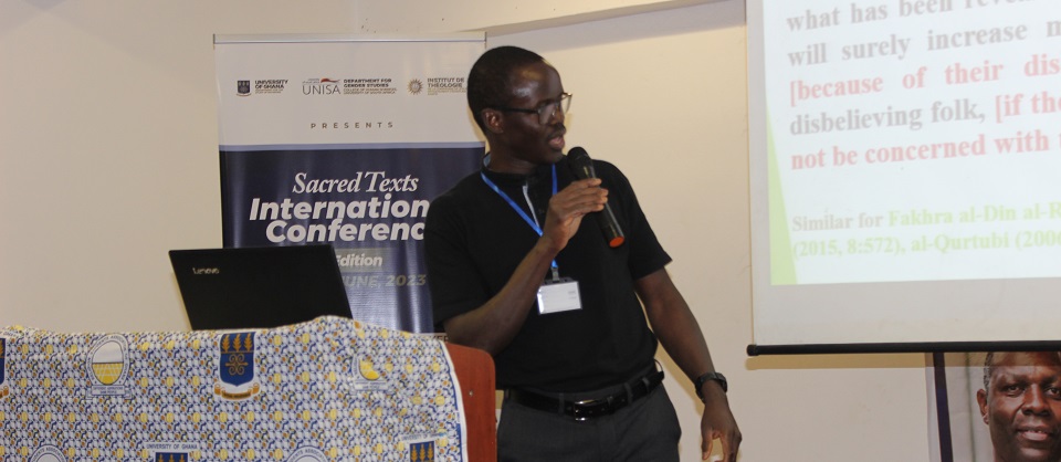 Augustin Sawadogo,  invited professor of PISAI, participated in two International Conferences in Cologne and Accra in June 2023