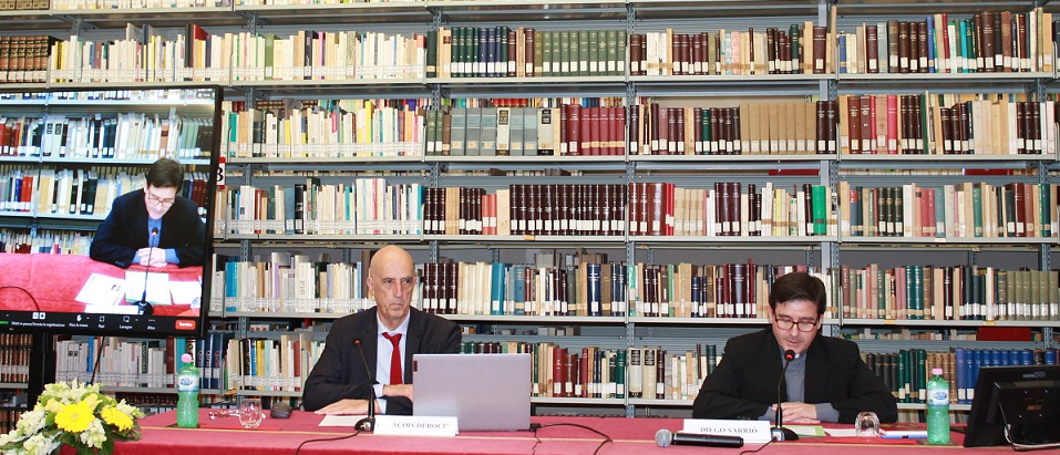 Giovedì 11 aprile 2024, presso la biblioteca Maurice Borrmans del PISAI, si è tenuta la conferenza pubblica dal titolo 'Le Coran et ses manuscrits anciens : un changement de paradigme'.
