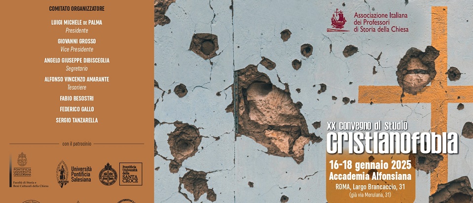 Partecipazione di Celeste Intartaglia  al convegno 'Cristianofobia'