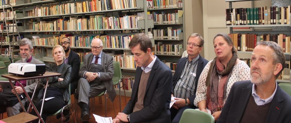 During their study trip to Rome a small group of experts in Middle East from Danmission came to visit PISAI